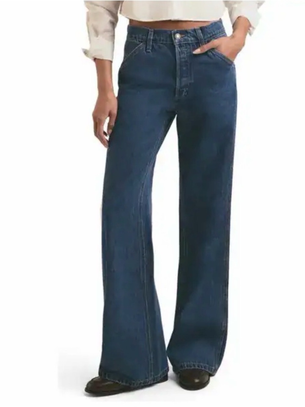 Favorite Daughter Olympia Wide Leg Flare Women's Jeans